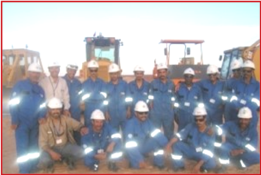 Construction of Access Roads, Well Heads & Camps for Personnel - Algeria